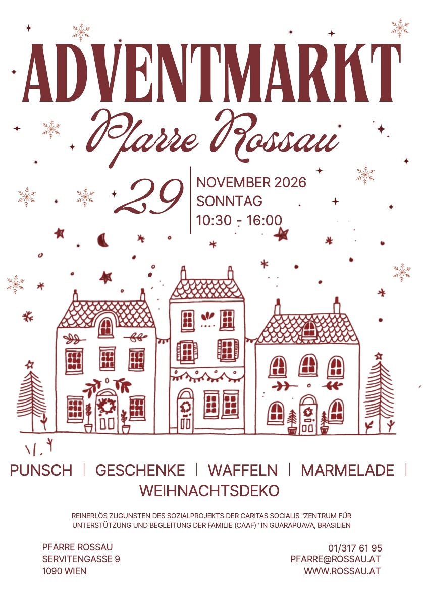 Rossauer Adventmarkt 2026