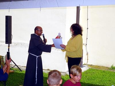 Johanna Hiess seit 50 Jahren Organistin in Asparn/Zaya