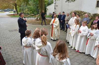 Amtseinführung Pater Nicholas Thenammakkal in der Pfarrkirche Asparn/Zaya