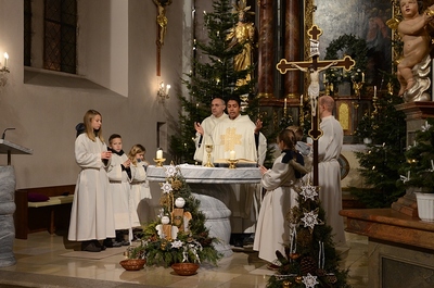 Heiliger Abend - Feier mit Pater Roger