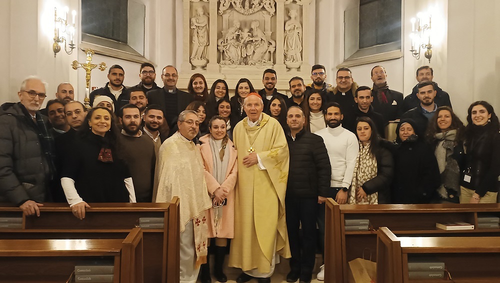 Kardinal Schönborn trifft Jugendliche aus dem Nahen Osten