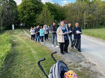 Bittgang in Zwentendorf