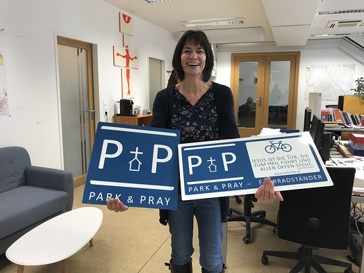 Zum Park+Pray-Day ein Geschenk