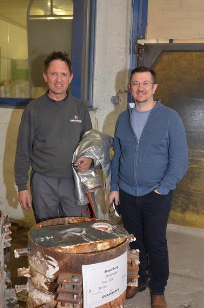 Besichtigung der Glockengießerei Grassmayr und Glockenguss