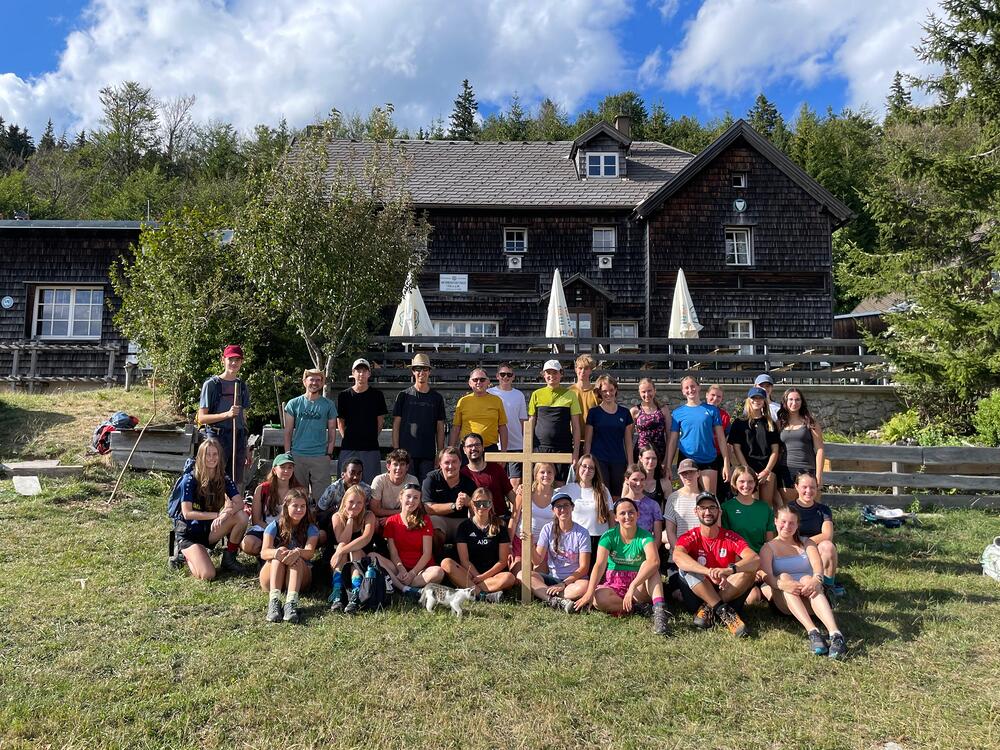 Gruppenfoto am Unterberg