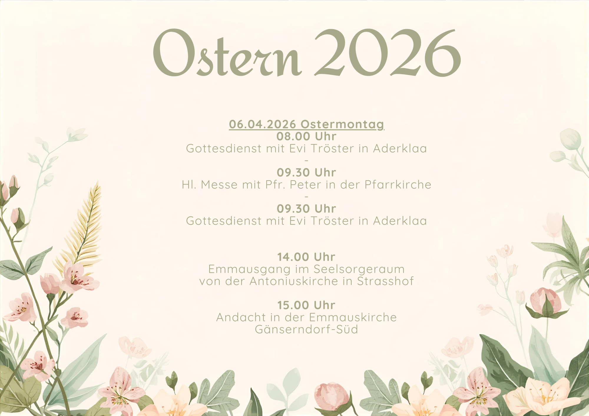 Ostern 2026