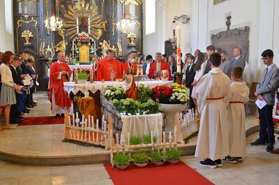 Firmgottesdienst in Asparn/Zaya