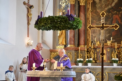 Segnung der Adventkränze