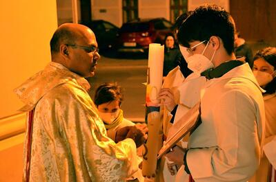 Lichtfeier in Wenzersdorf