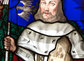 Kirchenfenster mit dem heiligen Leopold