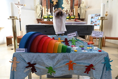 Die Pfarren Gnadendorf und Wenzersdorf feiern den Ostersonntagsgottesdienst