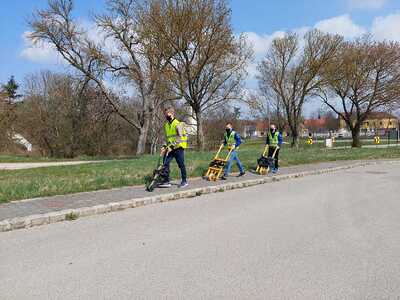 Ratschergruppe in Asparn/Zaya