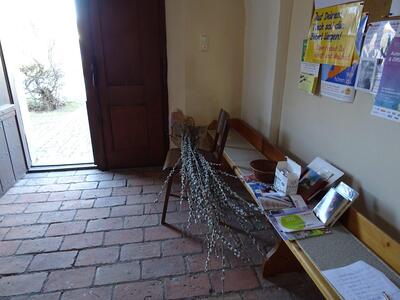 Feier des Palmsonntags in Ameis