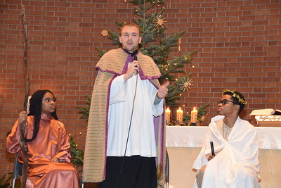 Kindermette mit Krippenspiel 2025