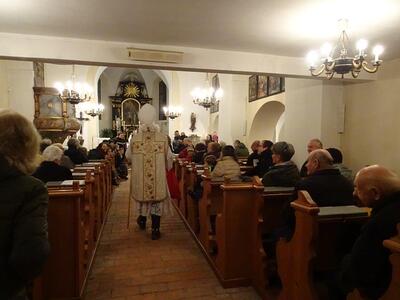 Hl. Nikolaus besuchte die Pfarrgemeinde Ameis