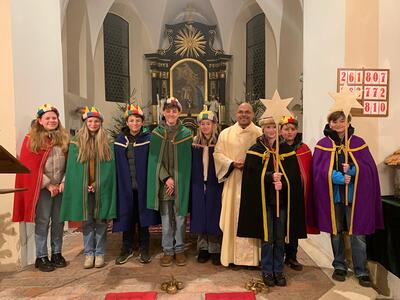 Sternsinger in Ameis