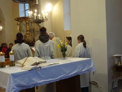 Gottesdienst in Ameis