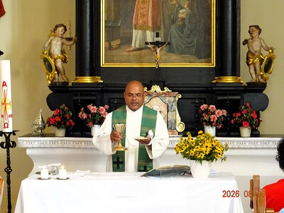 Gottesdienst mit Pater Nicholas