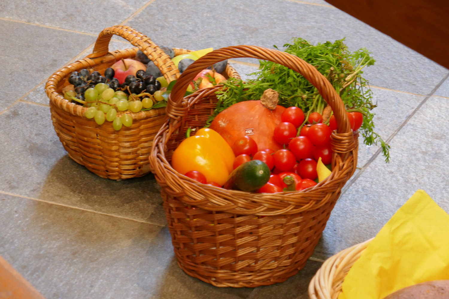 Erntedank-Gottesdienst mit unserem Kindergarten
