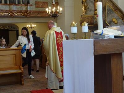 Feierlicher Gottesdienst in Ameis