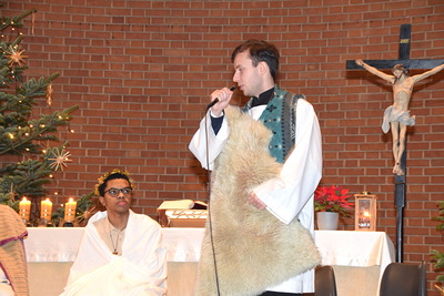 Kindermette mit Krippenspiel 2025