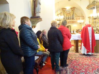 Gottesdienst in Ameis