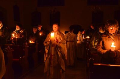 Lichtfeier in Asparn