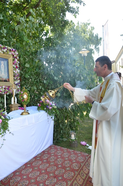 Fronleichnam 2015 in der Pfarre Gnadendorf