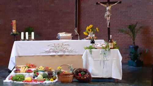 Erntedankfest in Unterheiligenstadt / Anne Marie Strauß Erntedankfest