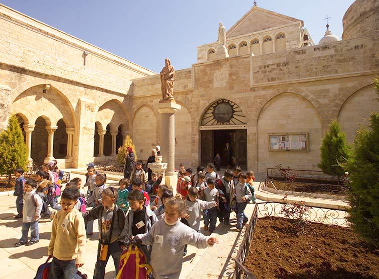 Symbolbild: Kinder in Bethlehem