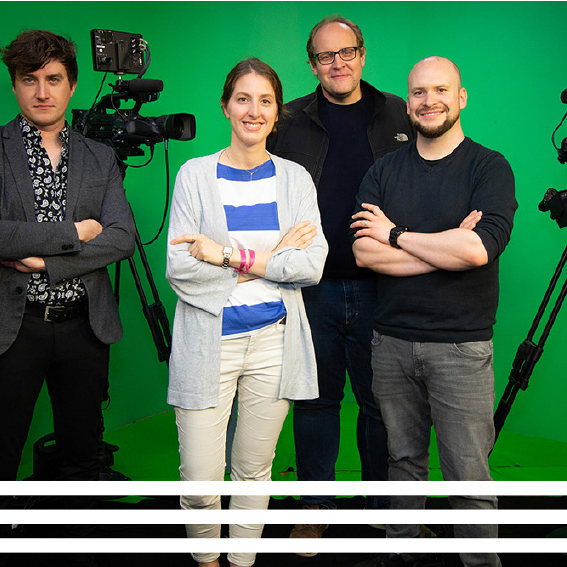 Studio 1133, das Medienzentrum der hochschule Heiligenkreuz unterstützt in der Videoproduktion. 