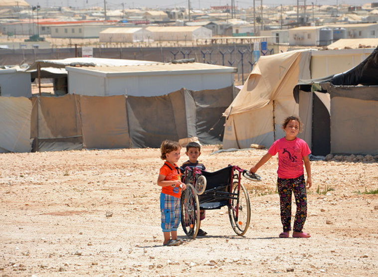 Syrische Flüchtlingskinder in Jordanien