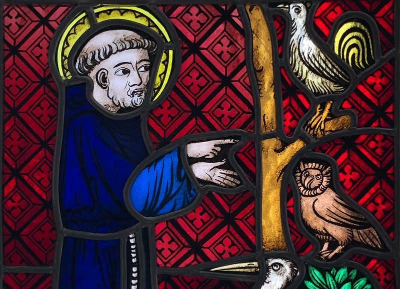 Die Vogelpredigt des hl. Franziskus von Assisi