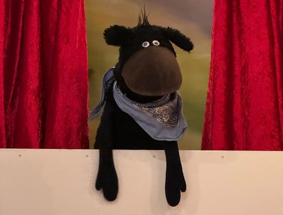 Schaf Handpuppe