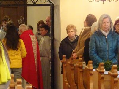 Gottesdienst in Ameis