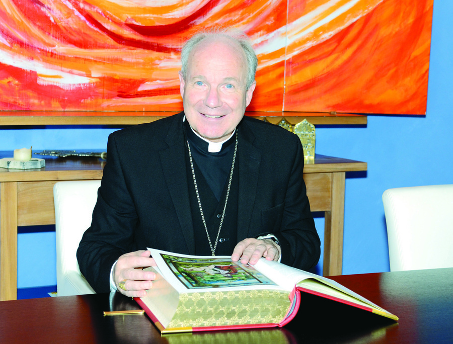 'Wiener Prachtbibel' (Weltbild), Kardinal Christoph Schs