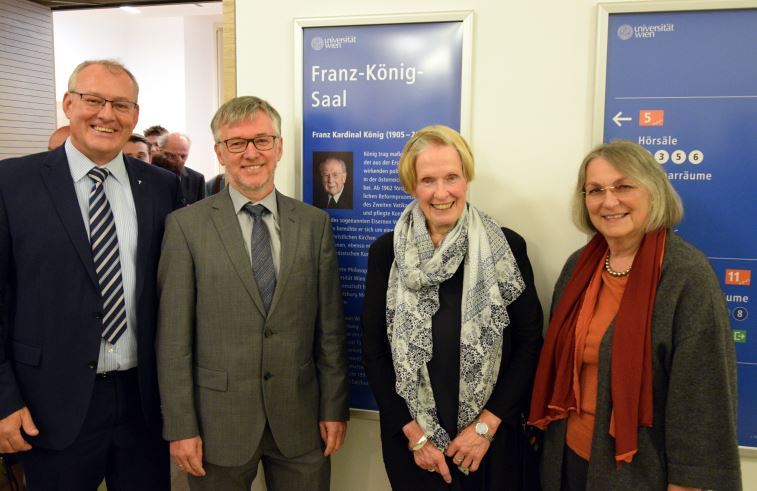 Wiener Universität hat nun einen Franz-König-Saal