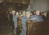 1988: Messe zur Seniorenjause