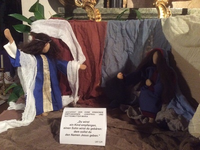 Ich bin die Magd des Herrn!