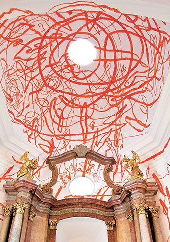 Moderne Malerei trifft auf Barock / Pfarre St. Andrä
