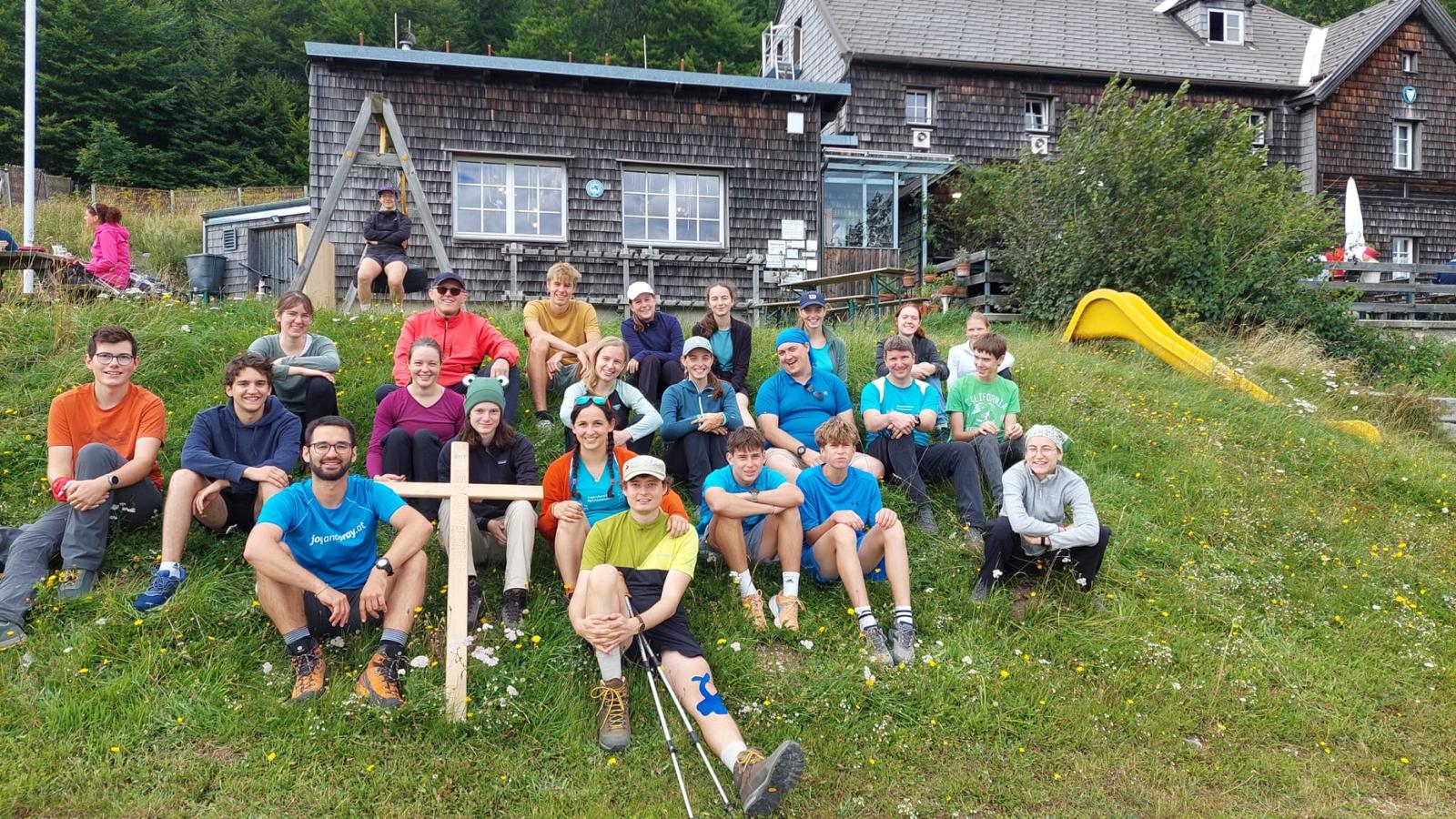 Gruppenfoto am Unterberg