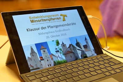 Pfarrgemeinderäte des Entwicklungsraumes Minoritenpfarren auf Klausur im Bildungshaus Großrußbach