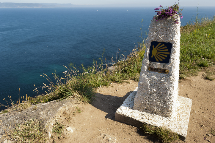 Pilgerzeichen am Pilgerweg