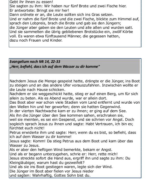 Wochenzettel Seite 3 / Pfarre Machstraße