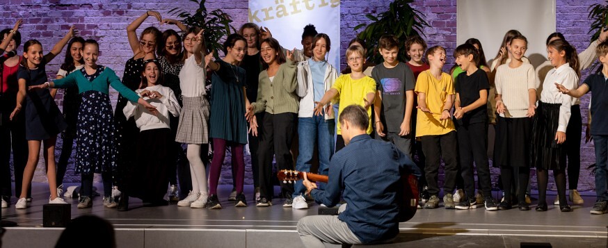 Auftaktveranstaltung 'Wertvoll und Tatkräftig' des Schulamtes in der Ankerbrotfabrik 2022