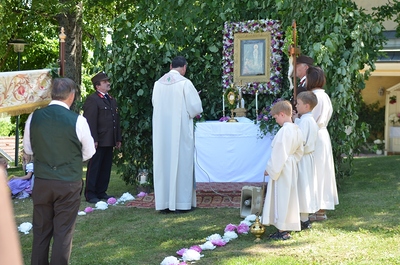 Fronleichnam 2015 in der Pfarre Gnadendorf