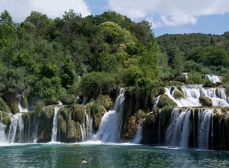 Rosemarie Guttmann Krka-Wasserfälle