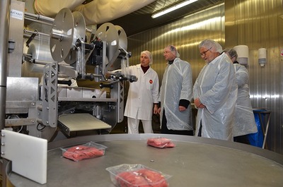 Besuch Wurstproduzent Hiess