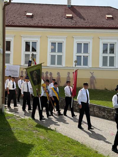 Fronleichnamsprozession in Michelstetten