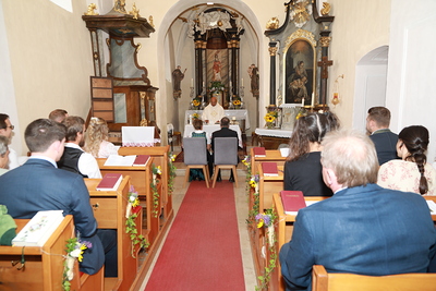 Trauung Rosina und Josef Lang